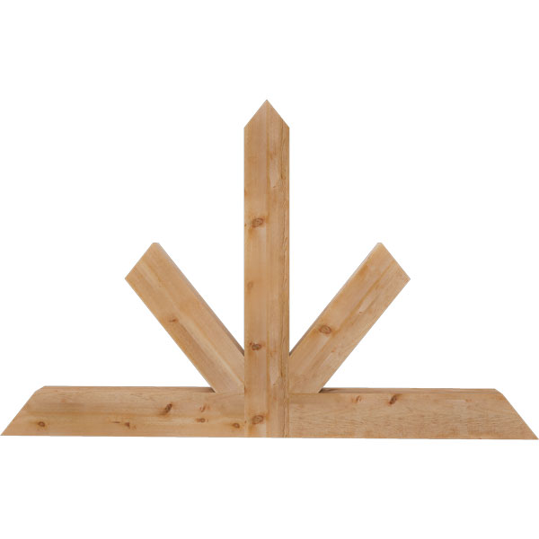 Ekena Millwork GBW072X45X0406SAR00RWR