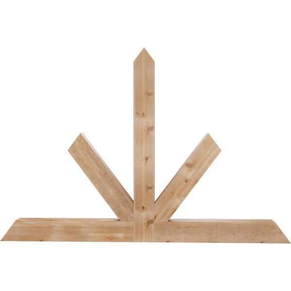 Ekena Millwork GBW084X56X0406SAR00RWR