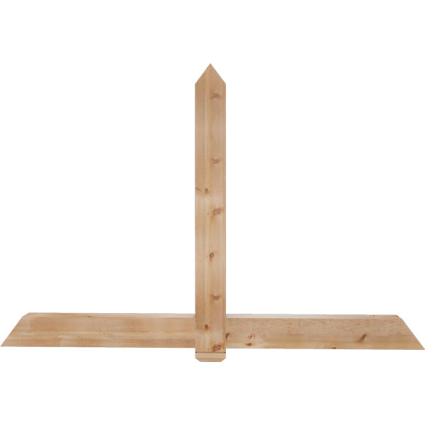 Ekena Millwork GBW084X56X0406EUG00RWR