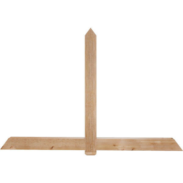 Ekena Millwork GBW096X64X0406EUG00RWR