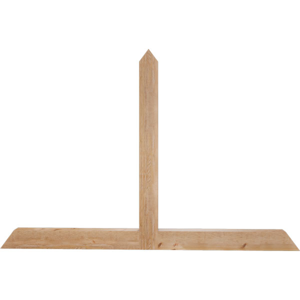 Ekena Millwork GBW096X64X0406POR00RWR