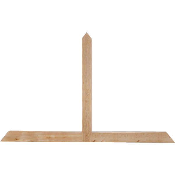 Ekena Millwork GBW108X68X0406POR00RWR