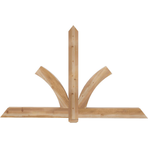 Ekena Millwork GBW084X53X0406RED00SWR