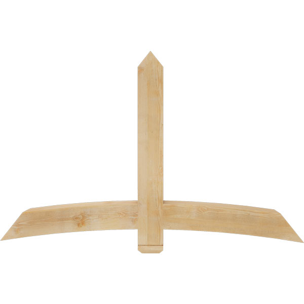 Ekena Millwork GBW072X45X0606BEL00RDF