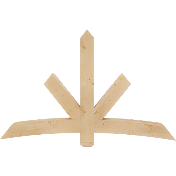 Ekena Millwork GBW072X45X0606ALB00SDF