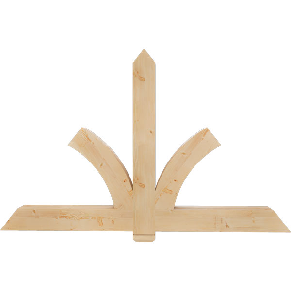Ekena Millwork GBW072X45X0606RED00SDF