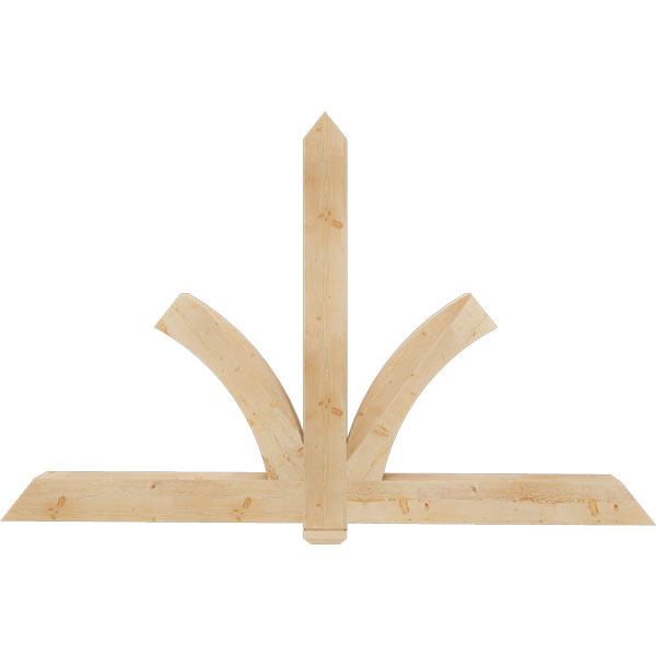 Ekena Millwork GBW084X53X0606RED00SDF