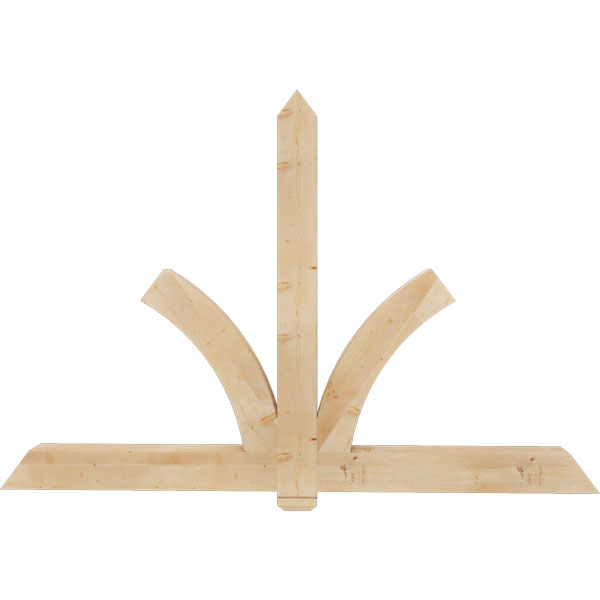 Ekena Millwork GBW084X56X0606RED00SDF