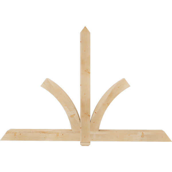 Ekena Millwork GBW096X64X0606RED00SDF