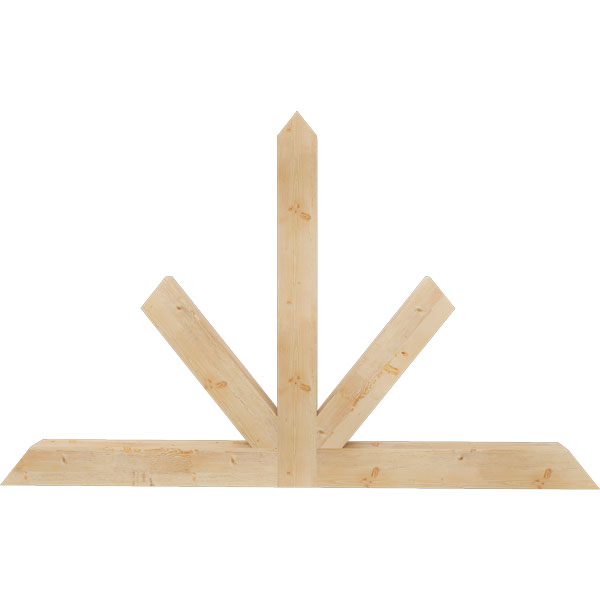 Ekena Millwork GBW084X53X0606SAR00SDF