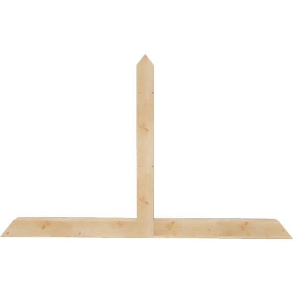 Ekena Millwork GBW096X60X0606POR00SDF