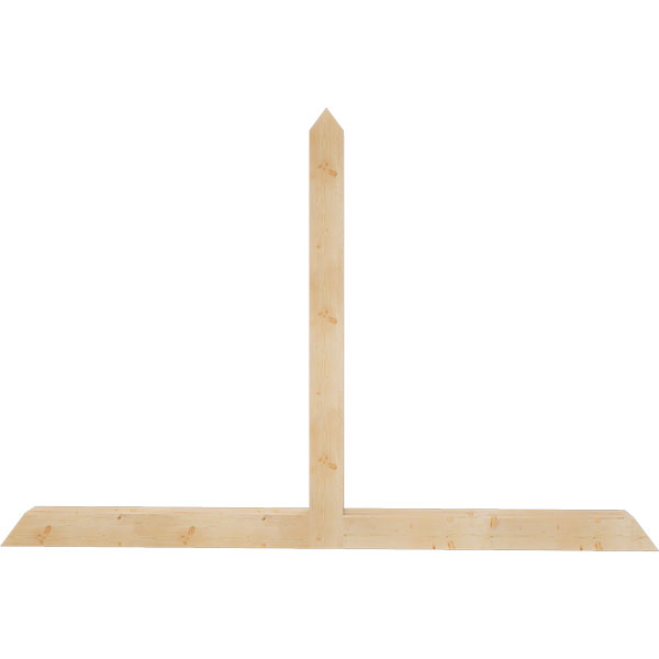 Ekena Millwork GBW108X72X0606POR00SDF