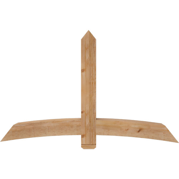 Ekena Millwork GBW072X45X0606BEL00RWR