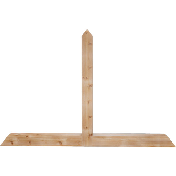 Ekena Millwork GBW096X64X0606POR00RWR
