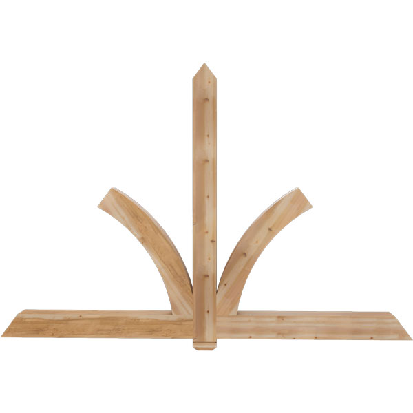 Ekena Millwork GBW096X64X0606RED00SWR