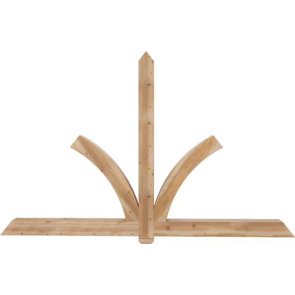 Ekena Millwork GBW108X68X0606RED00SWR
