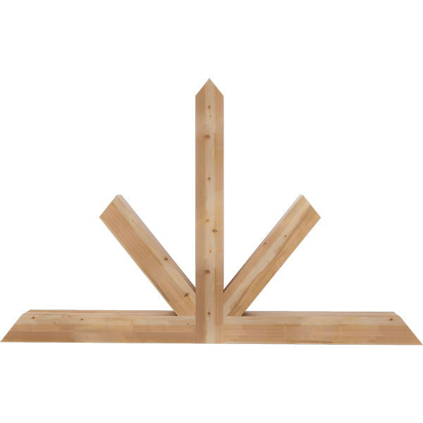 Ekena Millwork GBW084X53X0606SAR00SWR