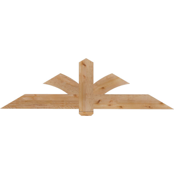 Ekena Millwork GBW072X21X0206RED00RWR