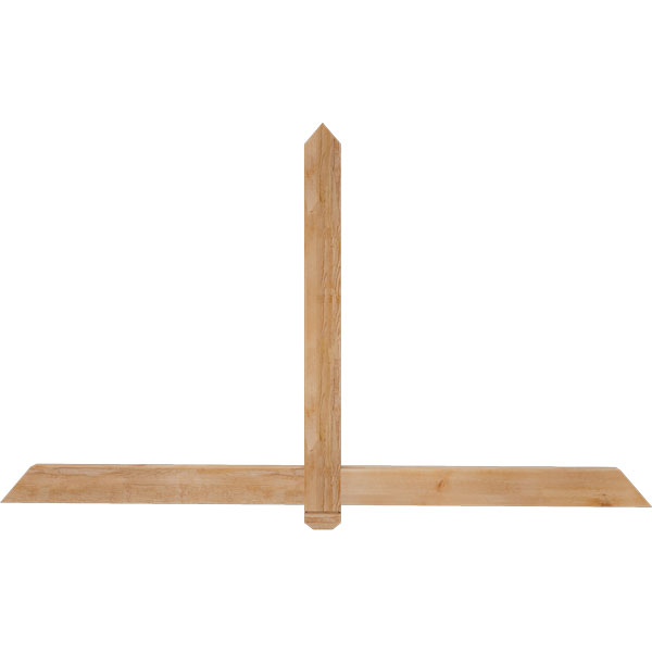 Ekena Millwork GBW072X42X0204EUG00RWR