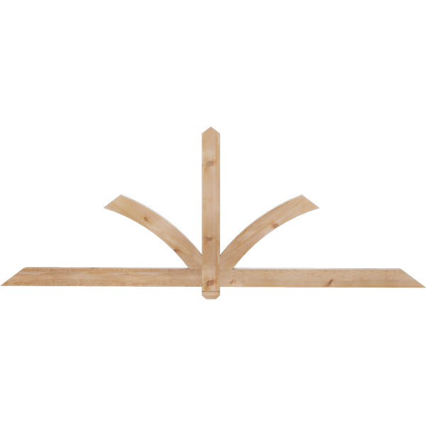 Ekena Millwork GBW096X36X0204RED00RWR