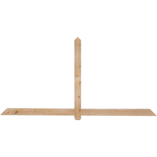 Ekena Millwork GBW096X48X0204EUG00RWR