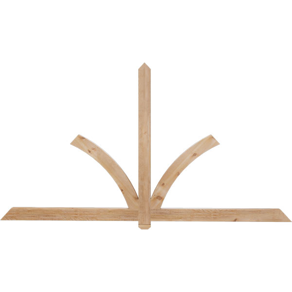 Ekena Millwork GBW096X52X0204RED00RWR