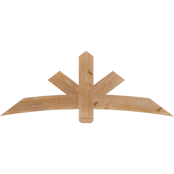 Ekena Millwork GBW072X27X0206ALB00RWR