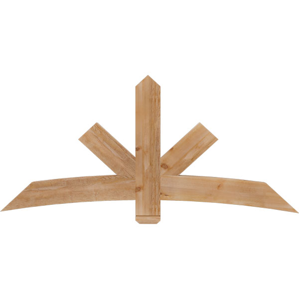 Ekena Millwork GBW072X33X0206ALB00RWR