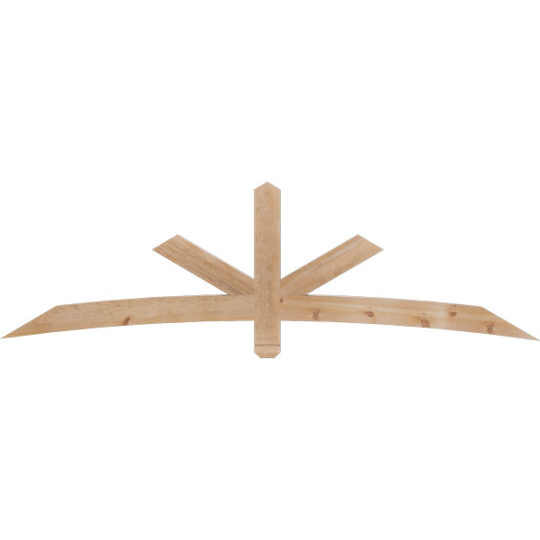 Ekena Millwork GBW084X24X0204ALB00RWR