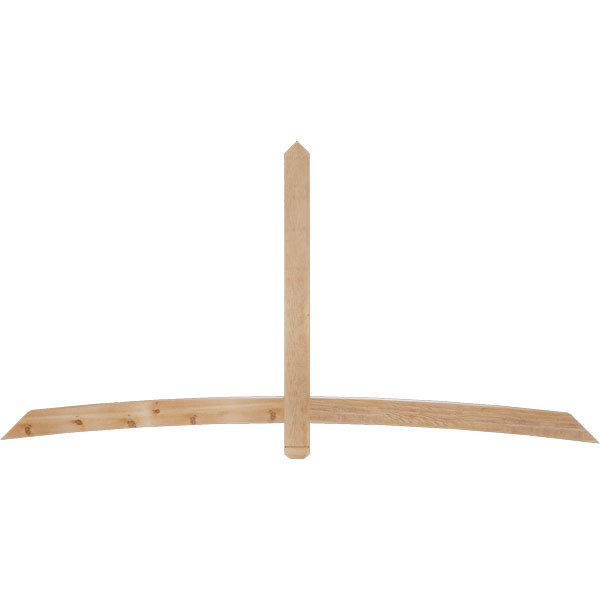 Ekena Millwork GBW096X48X0204BEL00RWR