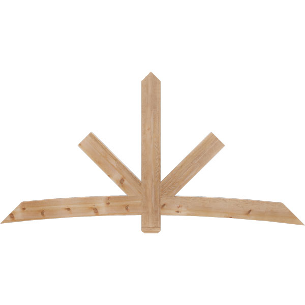 Ekena Millwork GBW096X48X0206ALB00RWR