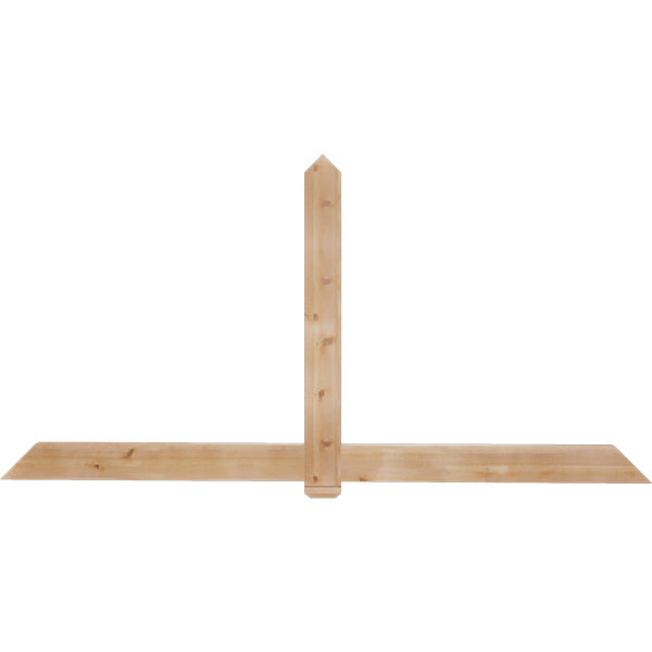 Ekena Millwork GBW108X54X0206EUG00RWR