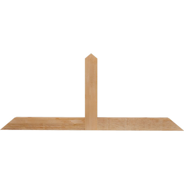Ekena Millwork GBW060X25X0204POR00RWR