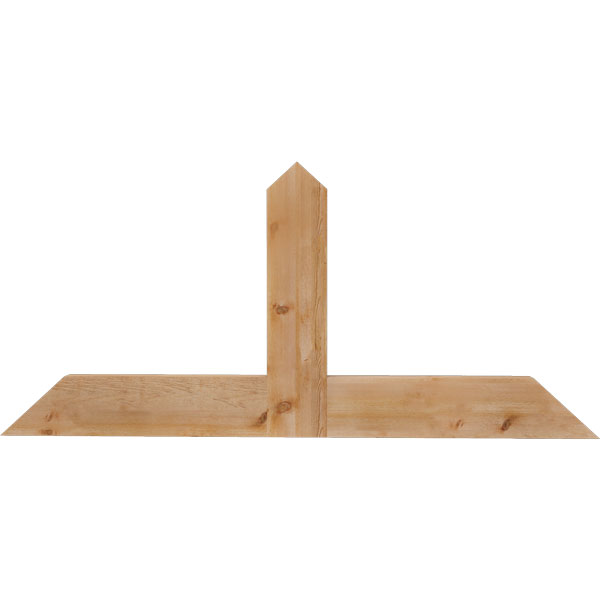 Ekena Millwork GBW060X27X0206POR00RWR