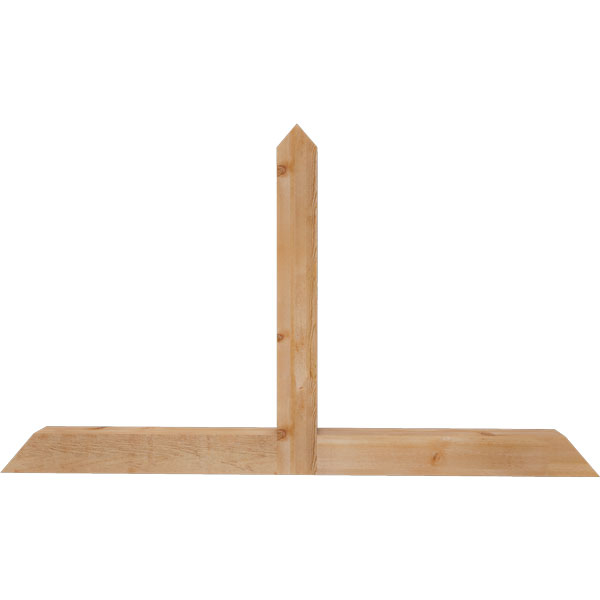Ekena Millwork GBW060X35X0404POR00RWR