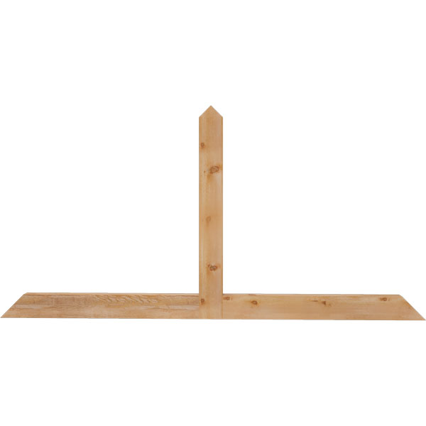 Ekena Millwork GBW072X36X0204POR00RWR