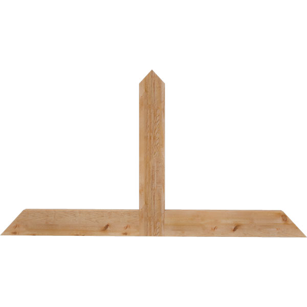 Ekena Millwork GBW072X39X0206POR00RWR