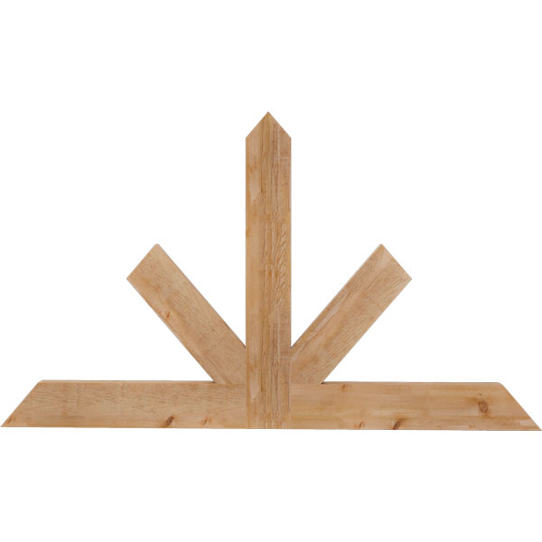 Ekena Millwork GBW072X42X0206SAR00RWR