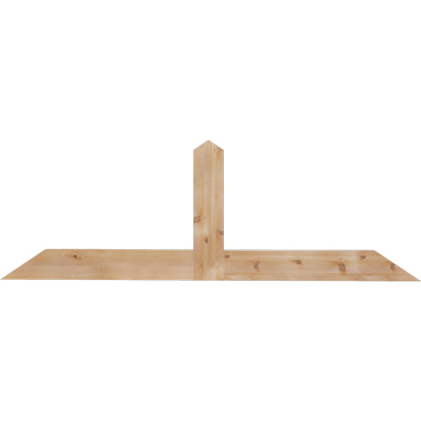 Ekena Millwork GBW084X28X0206POR00RWR