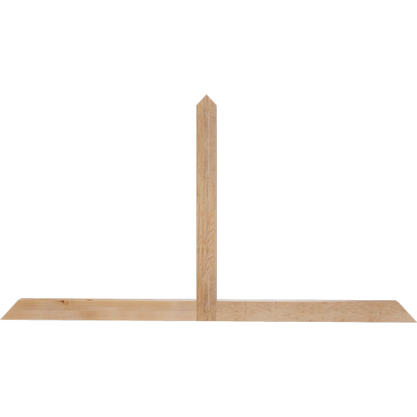 Ekena Millwork GBW084X45X0204POR00RWR