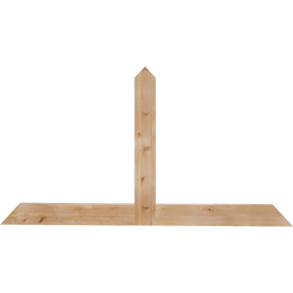 Ekena Millwork GBW084X45X0206POR00RWR
