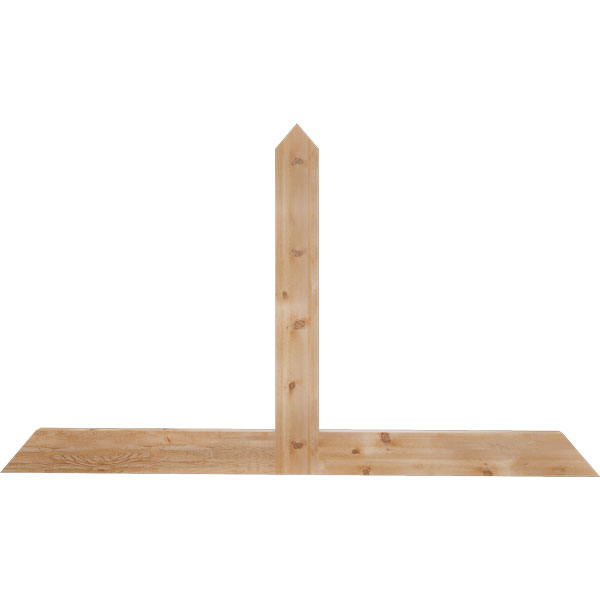 Ekena Millwork GBW084X49X0206POR00RWR