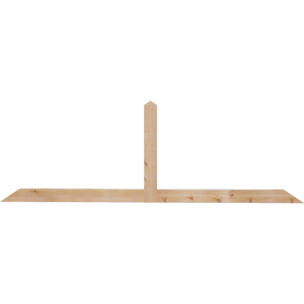 Ekena Millwork GBW096X32X0204POR00RWR