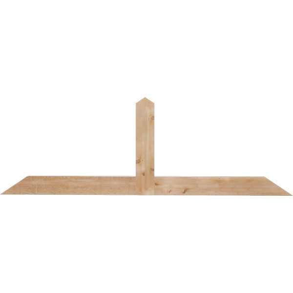 Ekena Millwork GBW096X32X0206POR00RWR