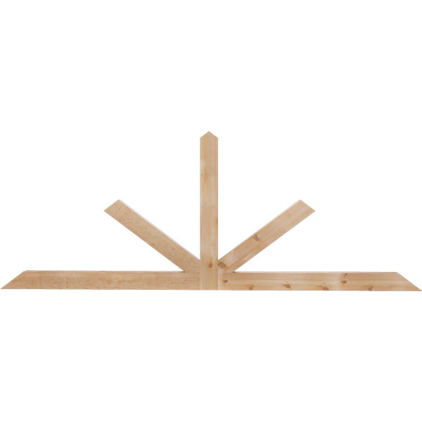 Ekena Millwork GBW096X36X0204SAR00RWR