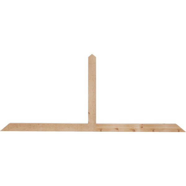 Ekena Millwork GBW096X40X0204POR00RWR