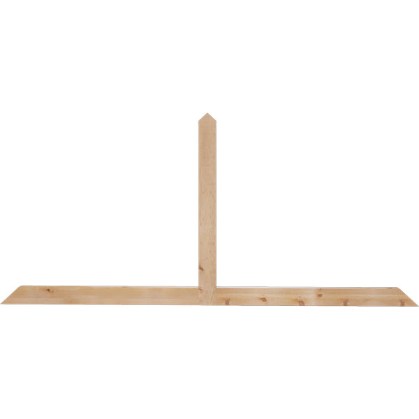 Ekena Millwork GBW096X44X0204POR00RWR