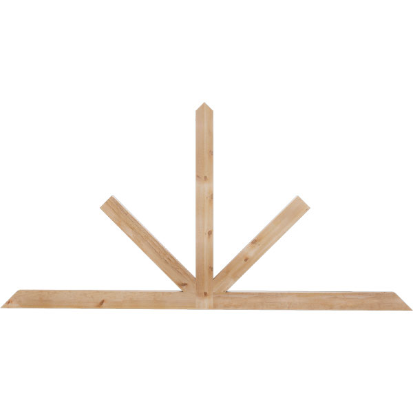 Ekena Millwork GBW096X48X0204SAR00RWR