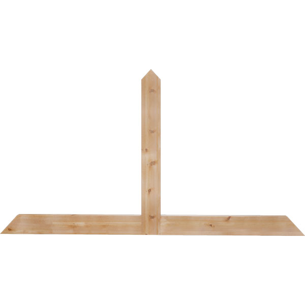 Ekena Millwork GBW096X52X0206POR00RWR