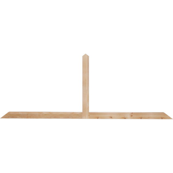 Ekena Millwork GBW108X40X0204POR00RWR